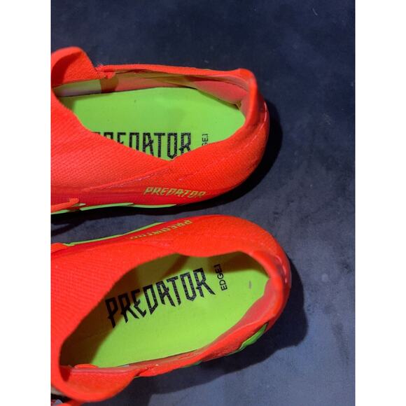 Adidas Predator Edge.1 SG Solar Red Football Boots Shoes Size US 8 GW1010 New - Picture 8 of 8